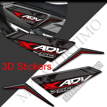 Наклейки на скутеры, накладки на бак для HONDA XADV X-ADV X ADV 750 150, Топливный протектор, Эмблема на обтекателе, логотип