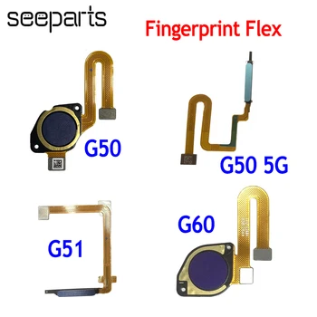 Для Motorola Moto G50 G51 5G Датчик Отпечатков Пальцев Touch ID Гибкий Кабель Лента Запасные Части Для Moto G60 Fingerprint Flex