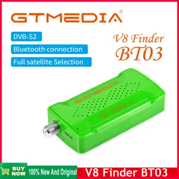 GTMEDIA V8 Finder BT03 Mini Satfinder BT DVB-S2 Satellite Finder Meter V8 SAT Finder BT03 Поддерживает Спутниковые Искатели Android IOS