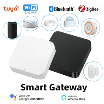 Tuya Zigbee / Bluetooth Smart Gateway Hub, пульт дистанционного управления Smart Life, многорежимный шлюзовой мост, работа с Alexa Google Home