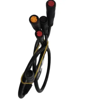JULET Водонепроницаемый кабель Провод для отображения электрического велосипеда Ebike 6-контактный разъем 1-4 для скутера HMI Интегрированные Комплекты для преобразования