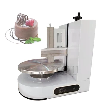 4-12-Дюймовая Автоматическая машина для намазывания крема для торта, электрическая Машина для разглаживания крема для украшения торта, хлеба