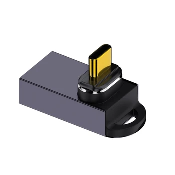 Адаптер USB C с 90-градусным переходником USB C на USB-разъем 10 Гбит/с