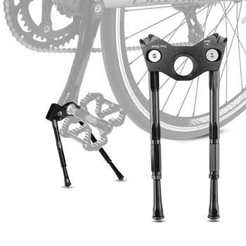 Подставка для ног велосипеда, регулируемая кривошипная опора, штатив, опора для педали горного велосипеда, боковая ветвь лестницы с глухим ударом