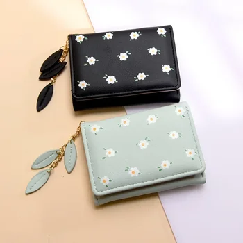 Корейская версия маленькой сумочки, женская короткая сумочка, модный кошелек для студенток в новом стиле, зажим для бумажника для кошелька