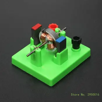 Игрушка-модель двигателя, Миниатюрная игрушка с двигателем постоянного тока, миниатюрный мотор, Обучающая игрушка по физике для ученика-учителя