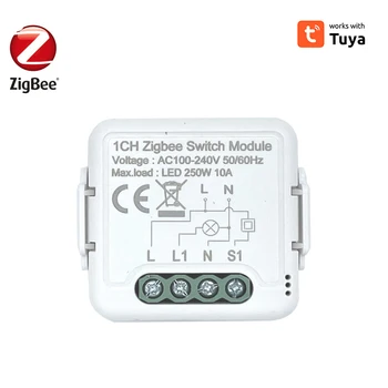 Модуль интеллектуального выключателя света Tuya 1/2/3/4 группы с двухсторонним управлением Автоматический выключатель 