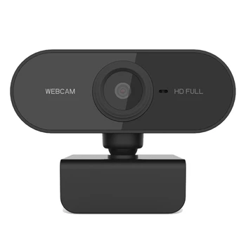 Веб-камера 1080P с микрофоном, HD веб-камера, USB-камера для портативных ПК, Zoom, Skype, Facetime, Windows, Linux