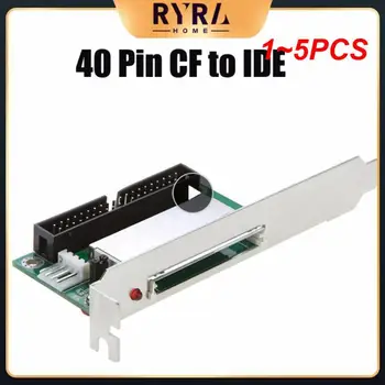 1-5 шт. 40-контактный конвертер CF compact flash card в 3,5 IDE адаптер PCI кронштейн задняя панель