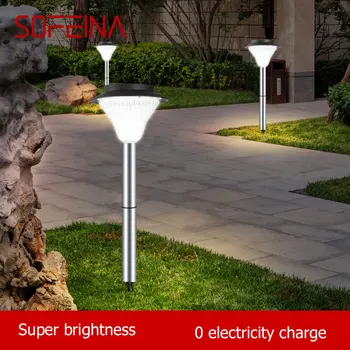 Современный газонный светильник SOFEINA Solar Light LED Водонепроницаемый IP65 для наружного декоративного оформления двора парка Сада