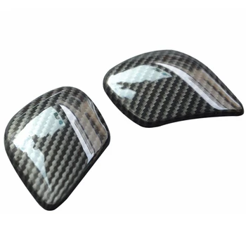 Накладка на головку ручки переключения передач из углеродного волокна Автомобильные аксессуары для Atlas Tiguan Beetle Golf Jetta Passat CC