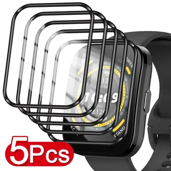 Для Amazfit Bip 5 Защитная Изогнутая Пленка для Умных часов Amazfit Bip5 Smart Watch Защитная крышка От царапин Без Стекла