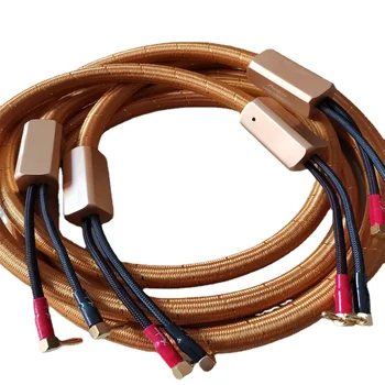 Соедините акустический кабель Accuphase OPUS 2 HIFI Audio с позолоченной вилкой типа 