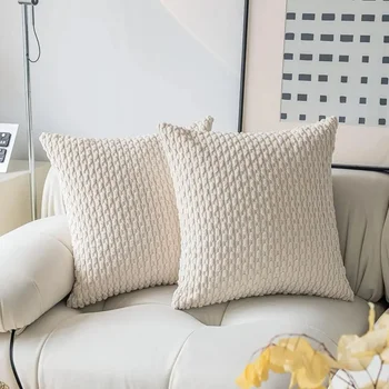 Новый чехол для подушки 45x45 см, высококачественная декоративная наволочка для декора гостиной, наволочка для дивана