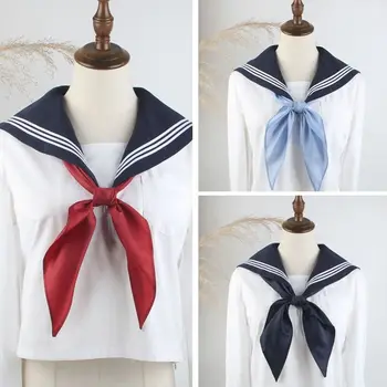 Униформа Jk в японском студенческом стиле, большой галстук-бабочка, женский милый треугольный шарф, галстуки-матроски, шарф, аксессуары для одежды