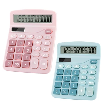 12-значный электронный калькулятор, Солнечный калькулятор, Калькулятор двойного питания, Офисный финансовый Базовый настольный калькулятор