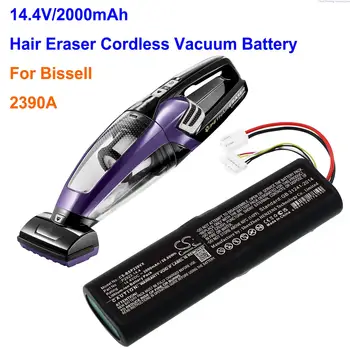 Cameron Sino 2000mAh Ластик для волос Аккумуляторная вакуумная батарея P2923.14.4 для Bissell 2390A