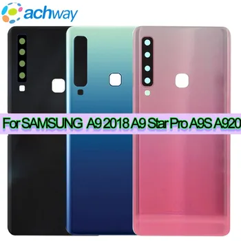 Для Samsung Galaxy A9 (2018) Задняя крышка батарейного отсека Задняя крышка корпуса Чехол для 6,3 