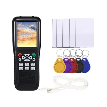 RFID-копировальный аппарат с функцией полного декодирования, считыватель смарт-карт, дубликатор IC-идентификаторов NFC (карта UID Key T5577)
